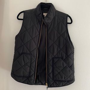 J crew quilted vest